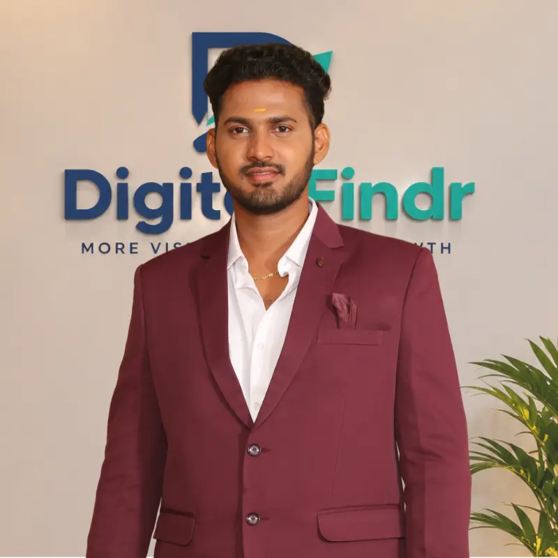 Rajesh Pandiyan, founder and mentor at Digital Findr